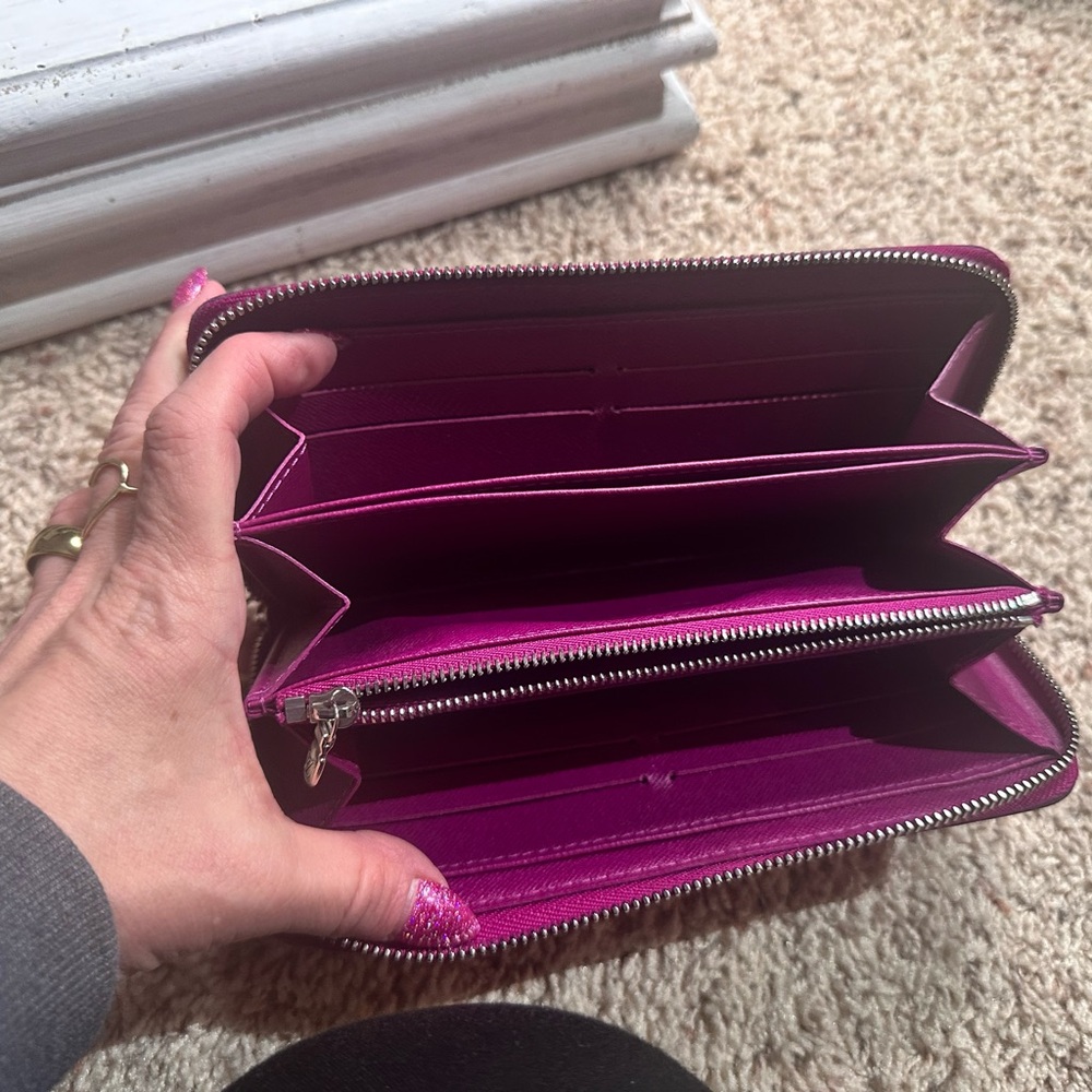 Louis Vuitton Fuchsia Wallet - Picture 6 of 13